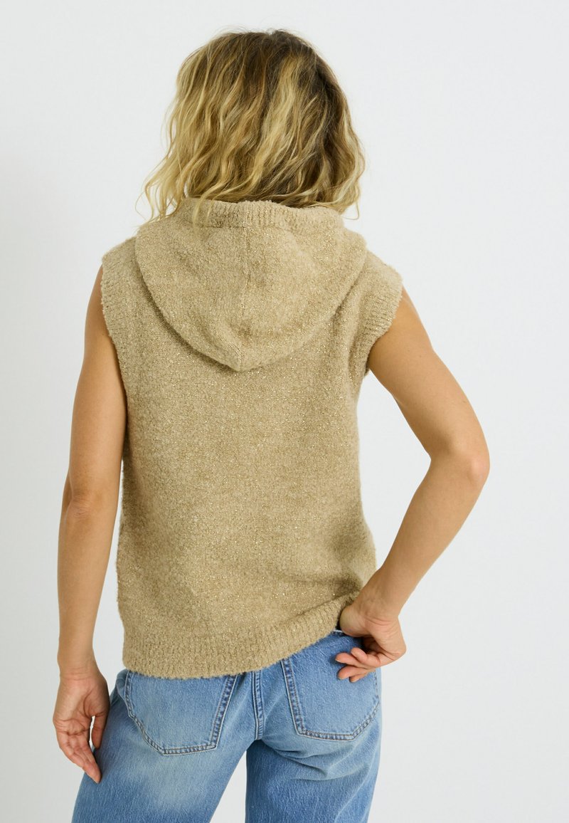 Grain de Malice Sweat à capuche beige