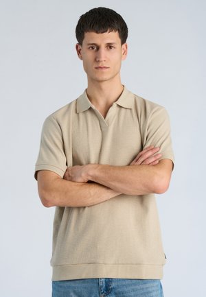 Junk De Luxe OPEN COLLAR STRUCTURE - Pikeepaita - stone