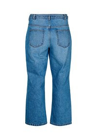 Zizzi Straight leg jeans - blue denim