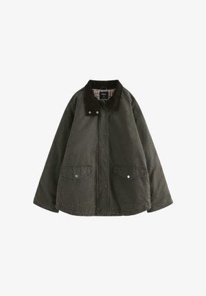Lindex, LINDEX PADDED JACKET WITH COATING LINDEX - Light jacket - dark dusty green