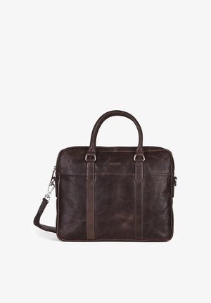 ASHTON - Aktetas - dark brown