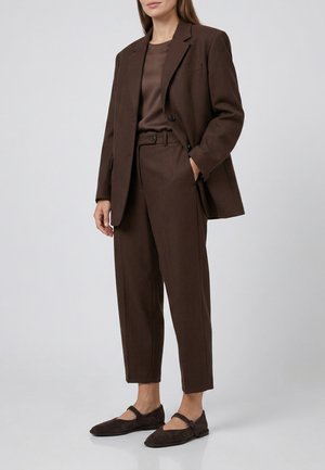 VENEZIA BALLET PUMPS - Riemchenballerina - dark brown