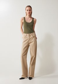 Anna Field by Zalando - 3 PACK - Top - black/white/khaki Thumbnail Image 1