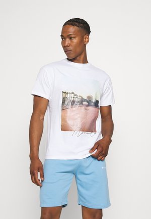 COURTSIDE BASKETBALL REGULAR - T-shirt print - white