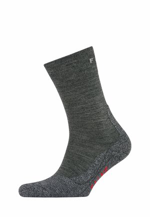 TK2 EXPLORE SENSITIVE TREKKING FUNCTIONAL SOFT TOP MEDIUM-CUSHIONED - Chaussettes de sport - asphalt mel. (3180)