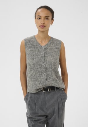 Bodywarmer - medium grey melange