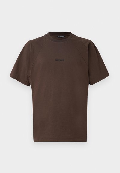 Han Kjøbenhavn TEE UNISEX - Lihtne T-särk - dark brown