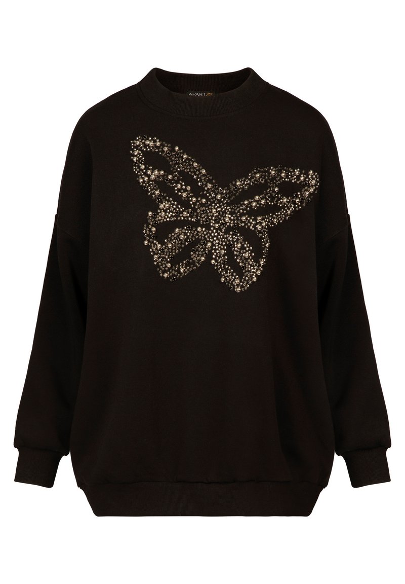 Damen Sweatshirts | Apart Sweatshirt schwarz - EY15596 Damen Sweatshirts | Apart Sweatshirt schwarz - EY15596