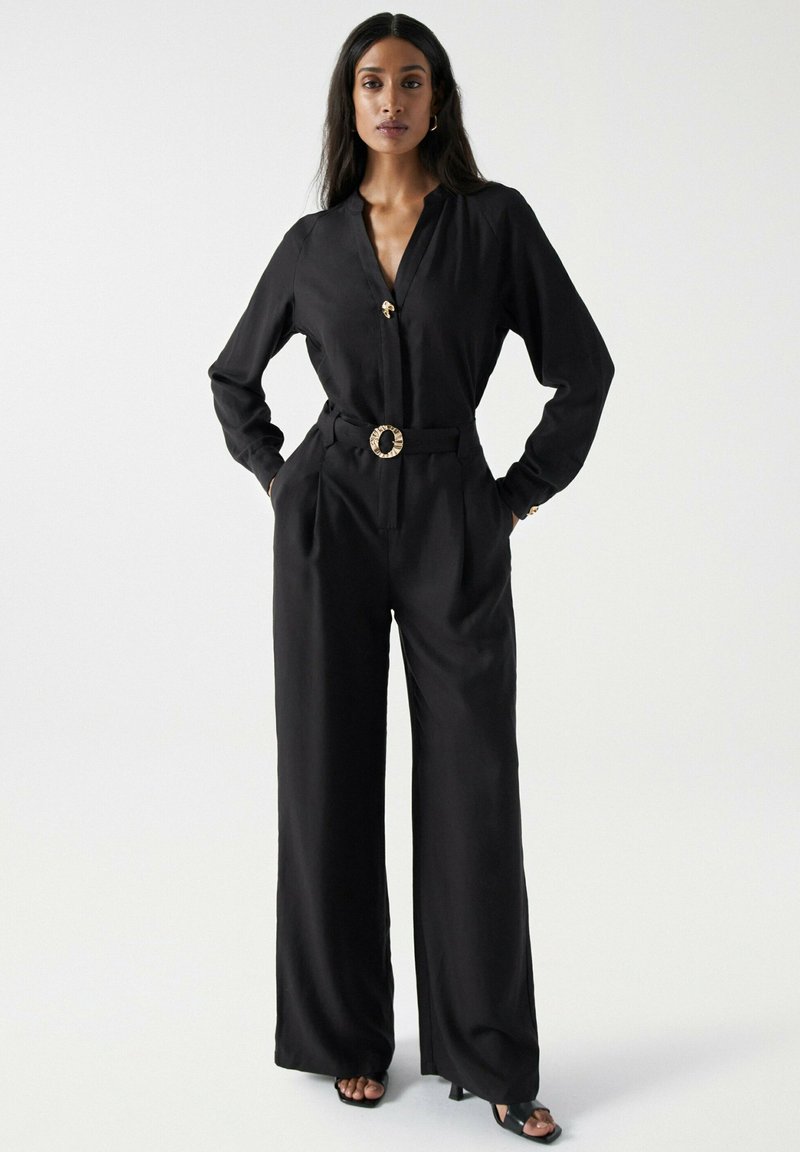 Salsa Jeans REGULAR Tuta jumpsuit black/nero Zalando.it