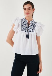 REGULAR FIT - Blůza - white indigo
