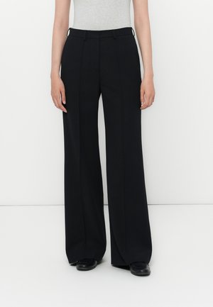STRAIGHT PANTS - Pantaloni - black