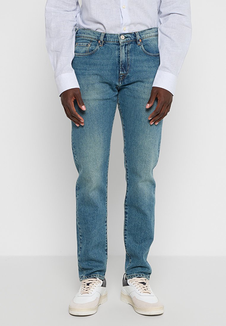 PS Paul Smith Jeans Tapered Fit blauw