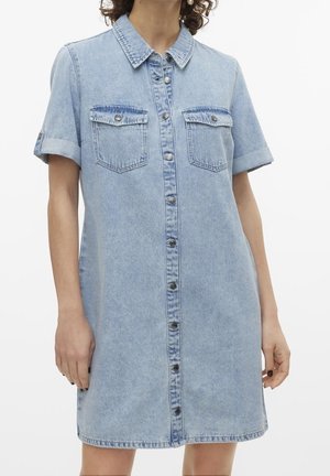 Spijkerjurk - light-blue denim