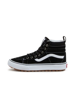 Korkeavartiset tennarit - black/white