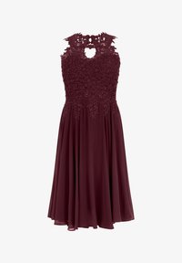 Ausgewählt, weinrot