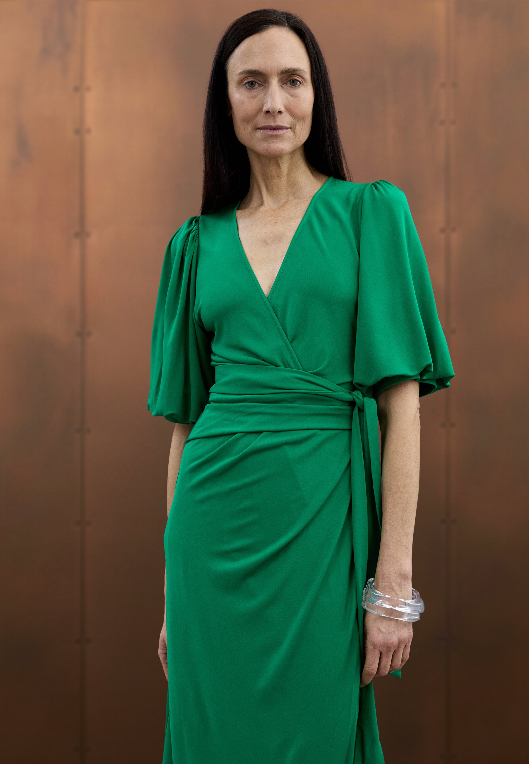 Diane von Furstenberg PAISLEY DRESS - Jersey dress - signature green/green - Zalando Diane von Furstenberg PAISLEY DRESS - Jersey dress - signature green/green - Zalando