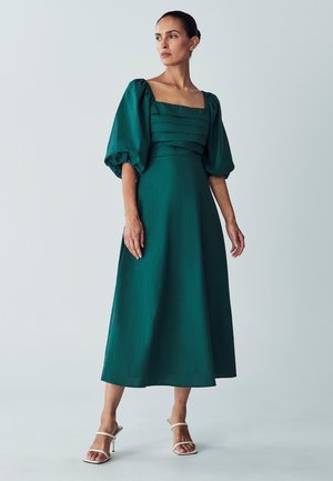 SANNA MIDI DRESS - Vardagsklänning - emerald