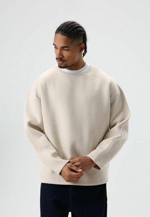 Sweatshirt - beige