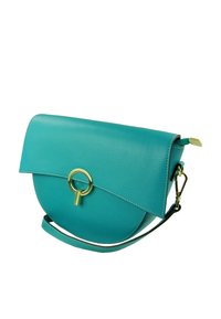 DrachenLeder JUGEND CITY - Schoudertas - türkis