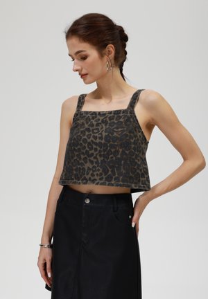 DENIM - Topper - black