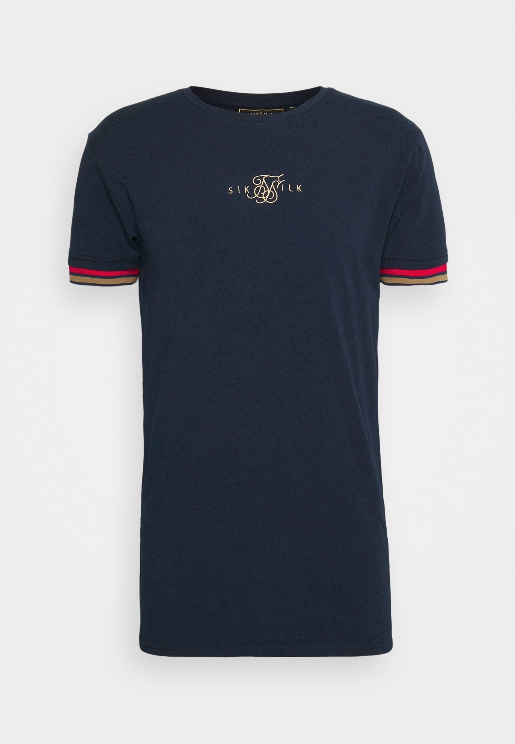 Siksilk T-shirt à Manches Courtes Exhibit Pro Gym Bleu| Dressinn Siksilk T-shirt à Manches Courtes Exhibit Pro Gym Bleu| Dressinn