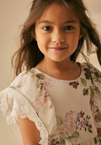 Laura Ashley REGULAR FIT - ROSEMORE FRILL - Denné šaty - cream