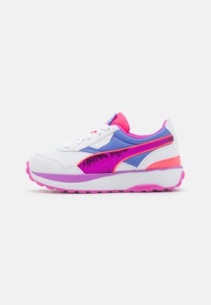 CRUISE RIDER GLITZY - Sneakers laag - white/purple/pink