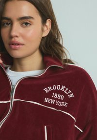 Next REGULAR FIT  - Sweatjakke - burgundy red