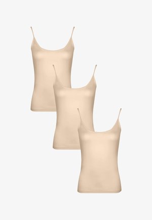 3ER PACK - Caraco - beige