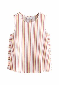 Next Top - pink yellow stripe print