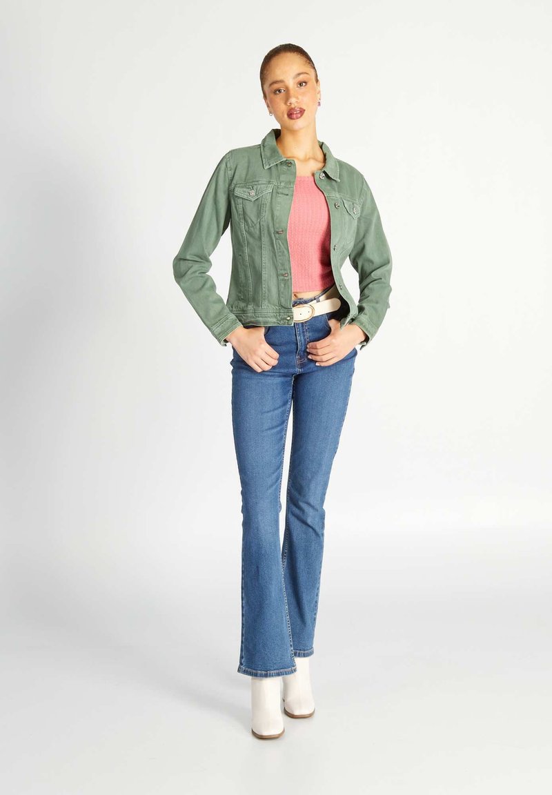 KIABI T-shirt basic donkerroze KIABI T-shirt basic donkerroze