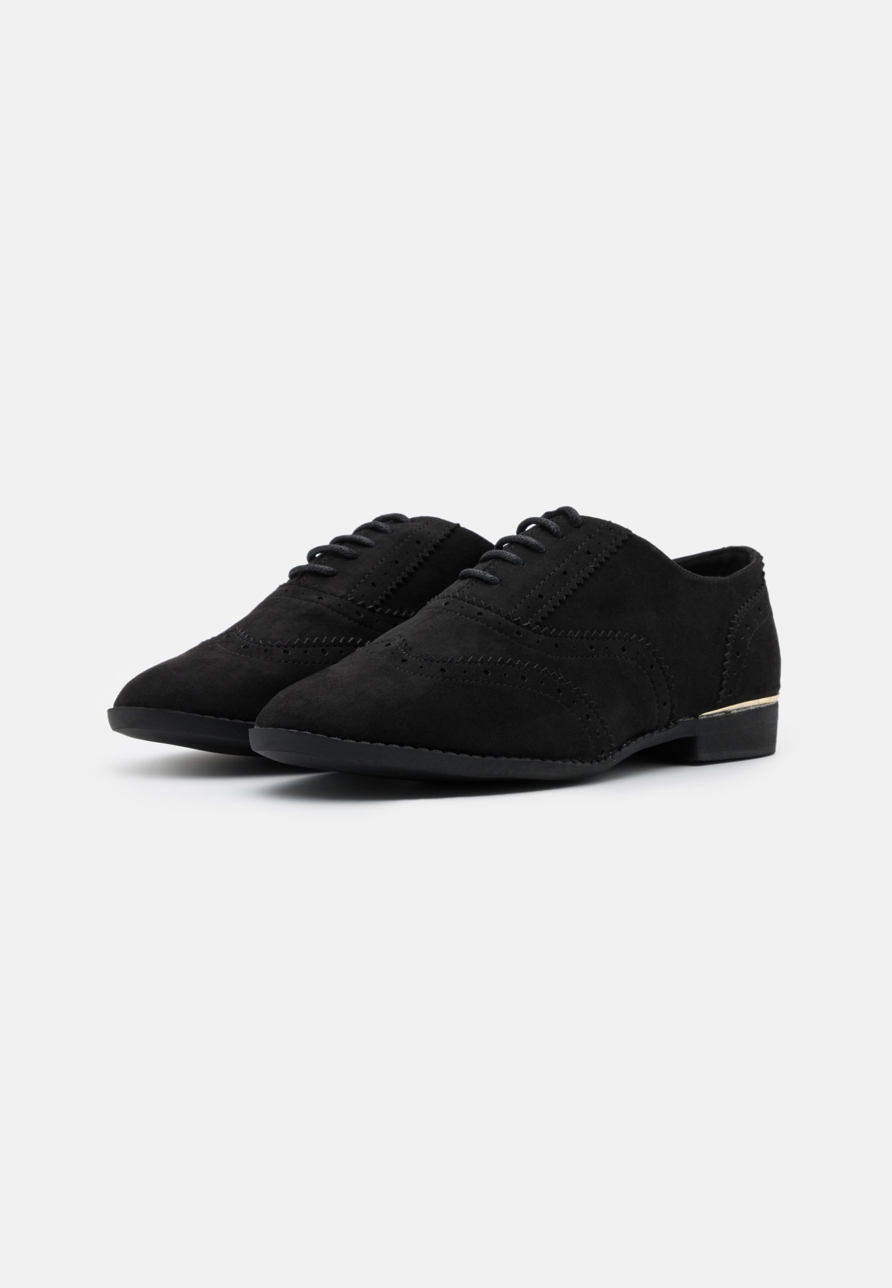 New Look Wide Fit WIDE FIT JO Snøresko blacksvart New Look Wide Fit WIDE FIT JO Snøresko blacksvart