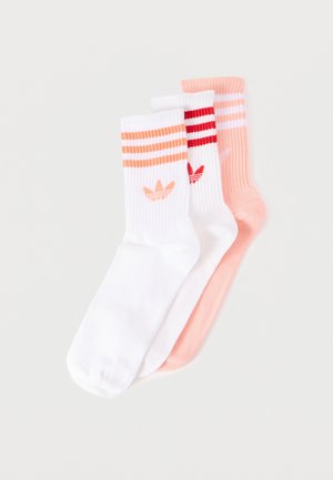 CREW UNISEX 3 PACK - Κάλτσες - white