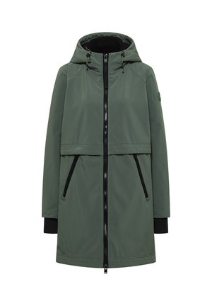 Cecil, SOFTSHELL MANTEL MIT KAPUZE - Parka - shadow khaki