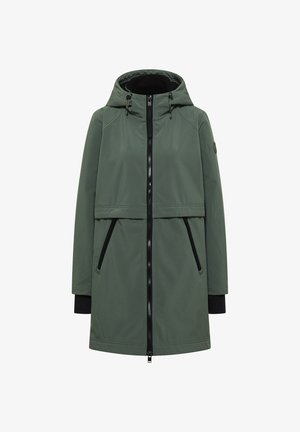 Cecil, SOFTSHELL MANTEL MIT KAPUZE - Parka - shadow khaki