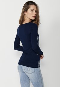 Koroshi Langarmshirt - navy