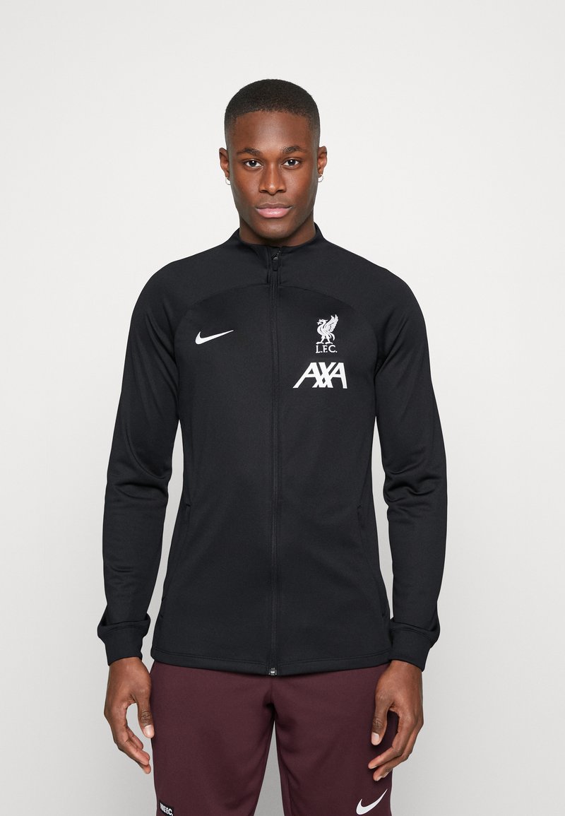 Nike Performance LIVERPOOL FC STRIKE TRACK JACKET - Club wear - black ...