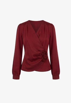 usha, Bluse - red
