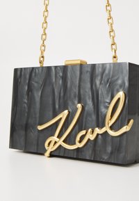 KARL LAGERFELD SOIREE CLUTCH - Borsa a tracolla - black