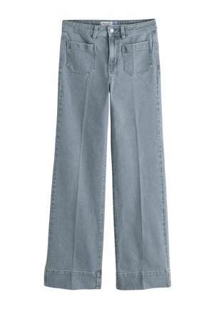 PATCH POCKET WIDE -REGULAR FIT - Jeans Straight Leg - grey