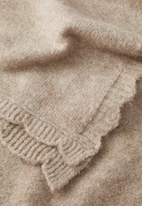 VILA VISUMM PONCHO - Poncho - natural melange
