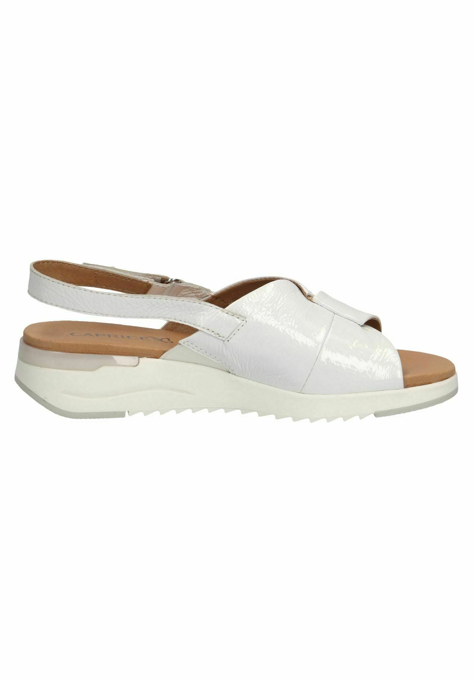 Caprice Sandalen - white naplak/wit - Zalando.nl