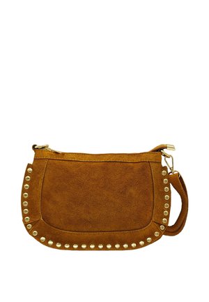 CLOUTÉ - Sac bandoulière - camel