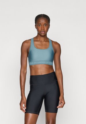 CROSSBACK MID BRA - Sportovní podprsenky se střední oporou - jasper blue/serpentine
