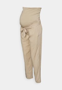 Noppies OVER THE BELLY KINGSTON - Calças - humus