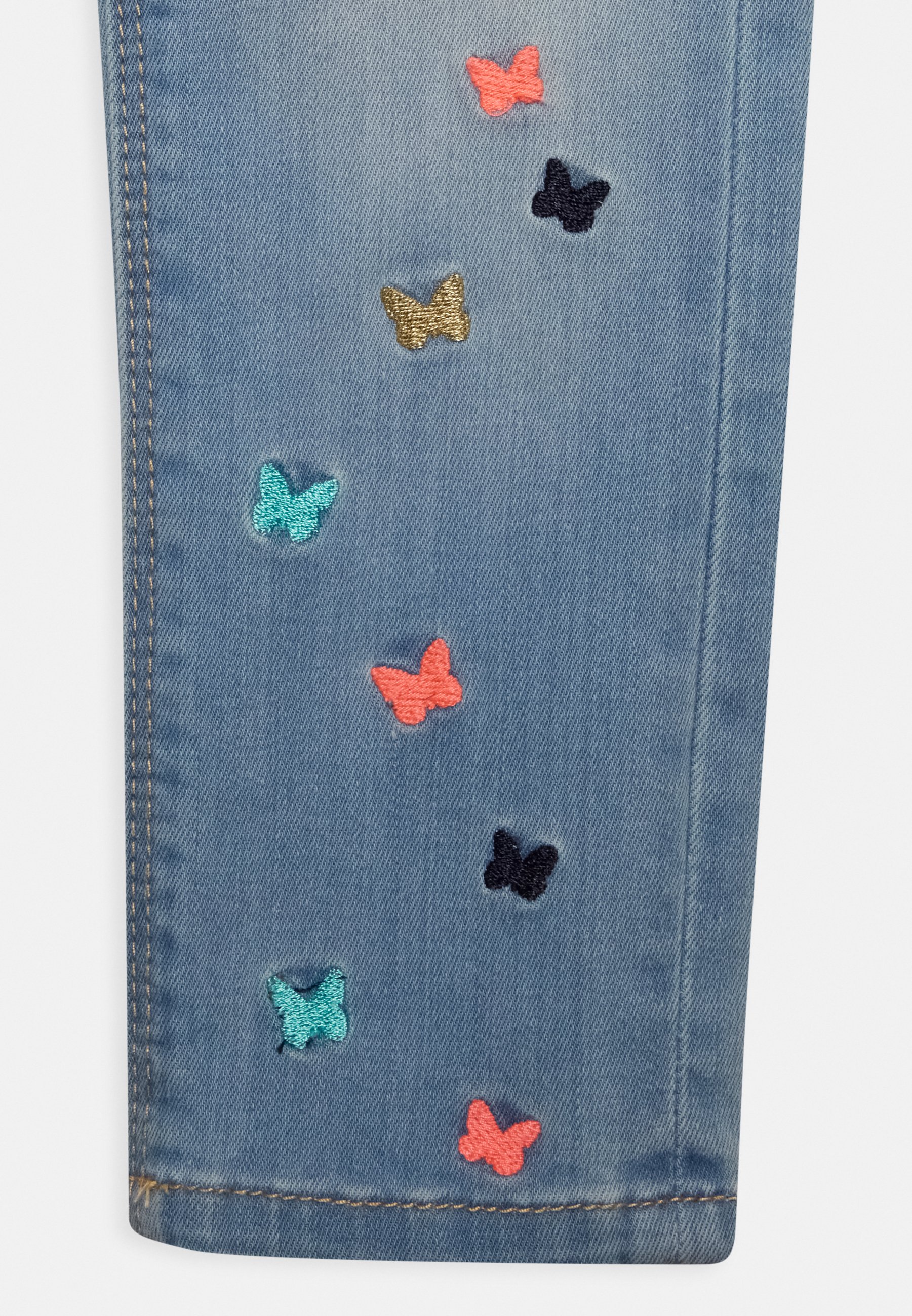 Vingino BAMBINA BUTTERFLY - Jeans slim fit - light indigo/carta da zucchero  - Zalando.it