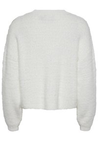 Pieces MILO LS KAC FC - Maglione - cloud dancer