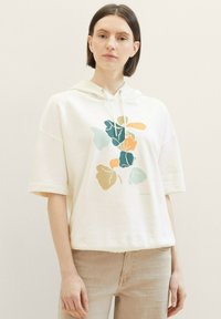 TOM TAILOR Print T-shirt - whisper white