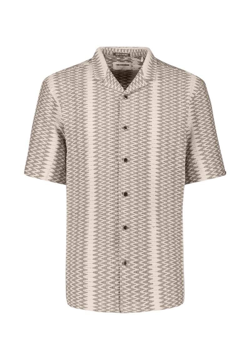 NO EXCESS Overhemd beige
