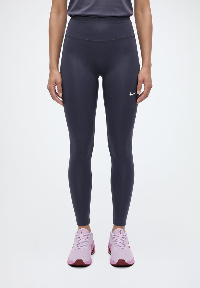 Nike ONE TIGHT - Leggings - gridiron/(white)